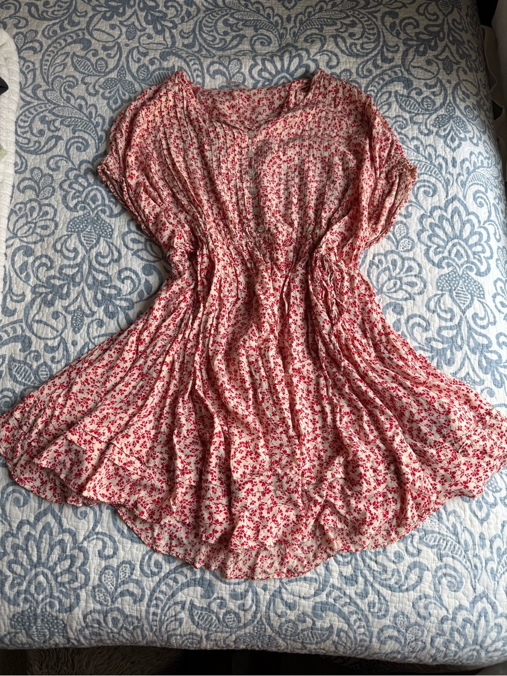 Free People Floral Mini Dress